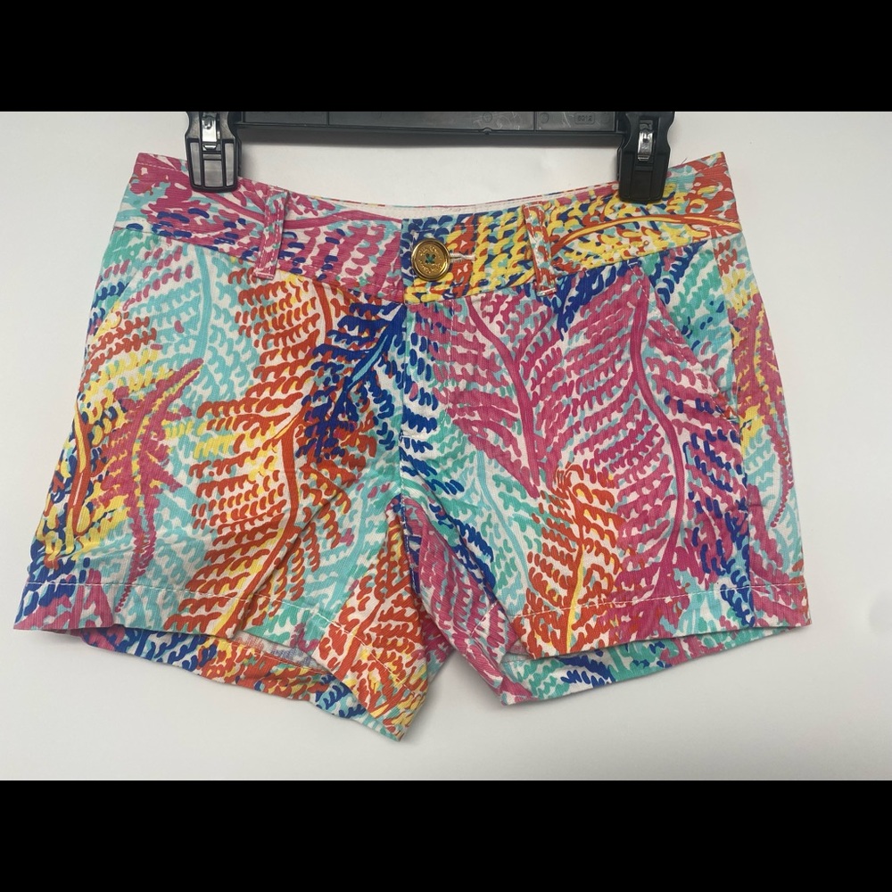 Lilly Pulitzer The Callahan Short Cotton Shorts 81876 Women’s Size 0